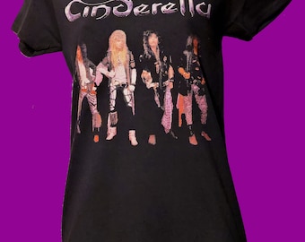 1988-89 CINDERELLA Vintage Rare Original 80's Concert Tour Rock