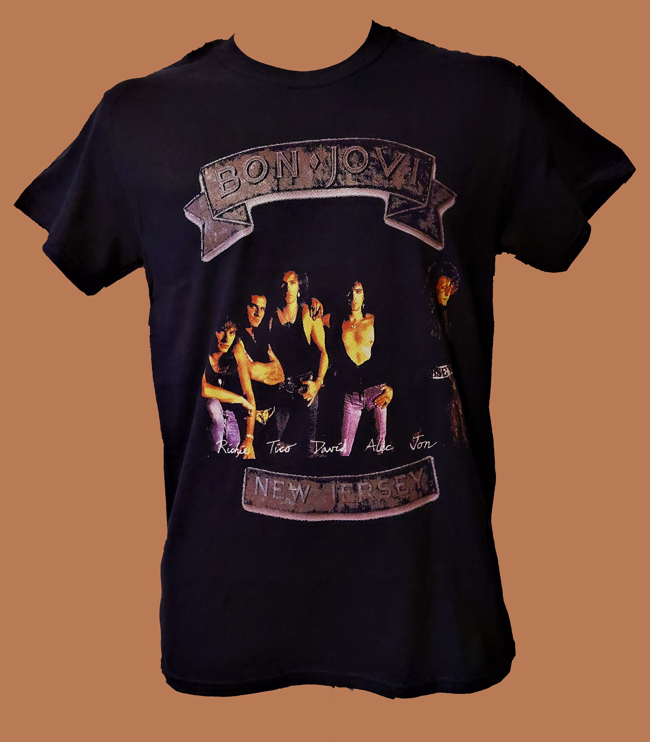BON JOVI New Logo Tank in Black for Men