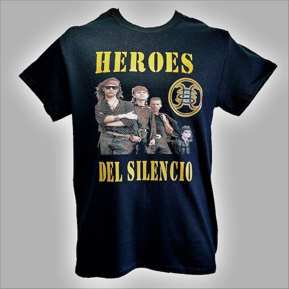 Heroes Del Silencio , black t-shirt , senderos de traicion album