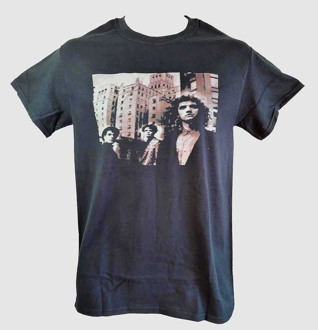 Soda Stereo ,la Ciudad De La Furia ,black T-shirt for Men ,front and