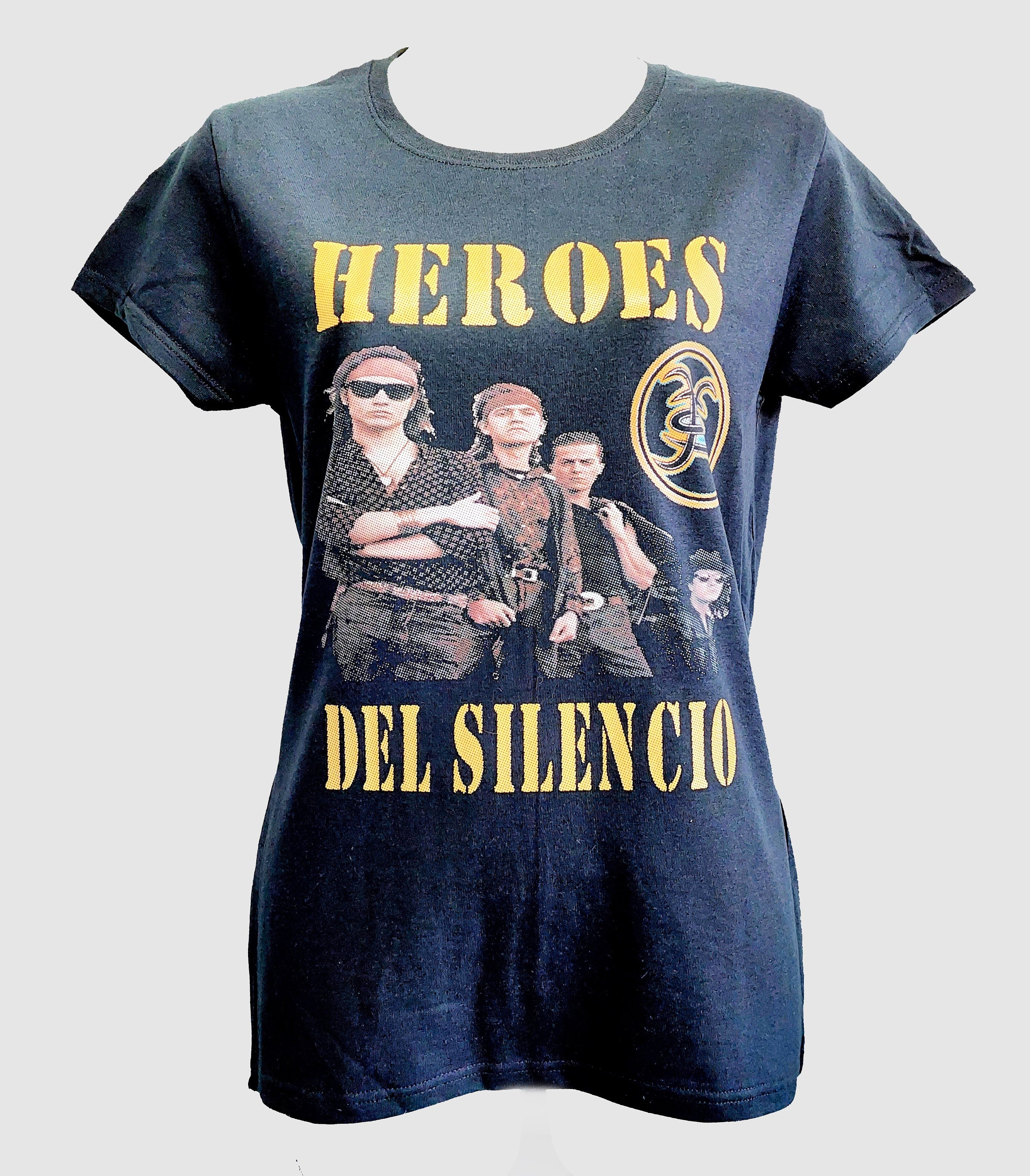 Heroes Del Silencio , Black T-shirt , Senderos De Album , Size S