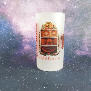 Caifanes , El Silencio , Mug Beer Sublimation , Frosted Glass , 16 oz.......