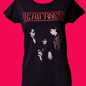 Caifanes ,Rock Mexicano , First Album Band , Black T-shirt ,For Women (DTP)