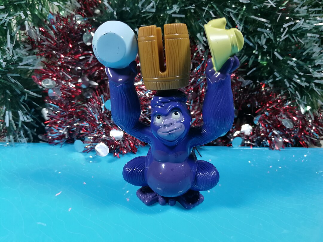 Disney TERK Gorilla Wind up Toy Action Figure 90's From Etsy