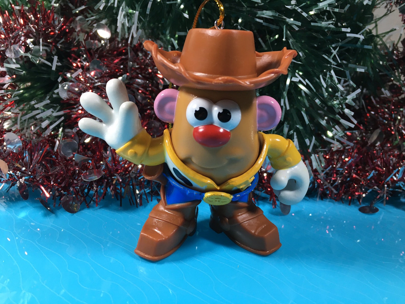 Mr Potato Head Sheriff Woody Toy Story Christmas Tree Etsy