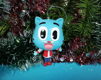 embarrassed Hidden preview Gumball Watterson Toy Christmas Tree Ornament Christmas - Etsy