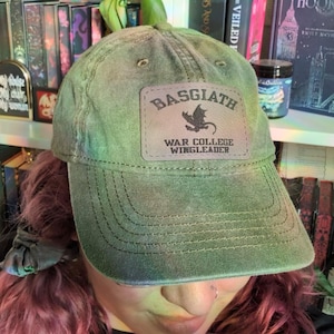 Basgiath War College Wingleader Dad Hat | Officially Licensed Fourth Wing Merch | Fourth Wing Baseball Cap