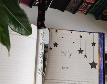 Eres realmente bonita - Decoración literaria acrílica