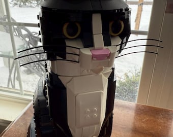 Whiskers Bundle for LEGO 21349 Tuxedo Cat - Includes 4 sets.