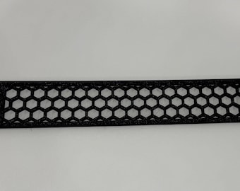 10" 1u Hexagon plate for rack