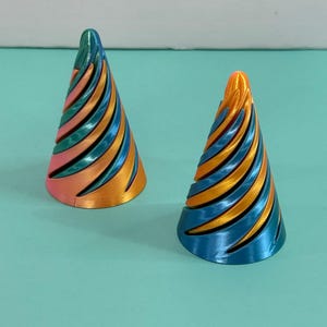 Impossible Cone Fidget Toy - Pick your color combo
