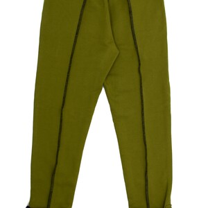 Buckle Sweatpants In Olive image 6