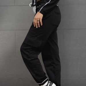 Sweatsuit Set in Black image 3