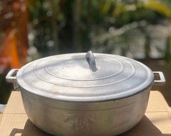 Jamaican Dutch Pot 4 Piece Set Cast Iron Dutch Pot Dutchie or