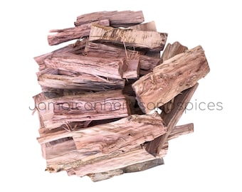 Authentic Jamaican Pimento Wood Chunks for Jerk BBQ Flavor, Island Smoker Wood