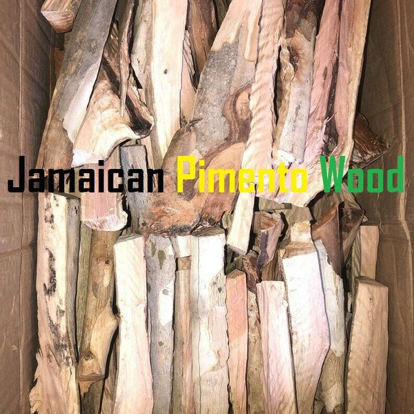 Jamaican pimento wood chunks. Jerk wood . Authentic flavorful wood chunks 1,2,5 pounds