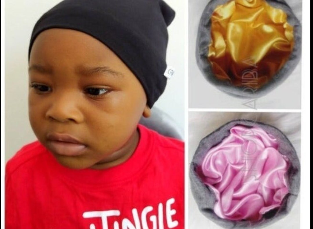 Satin Lined Beanie Hats for Babies , Toddler , Child , Multiple Colors