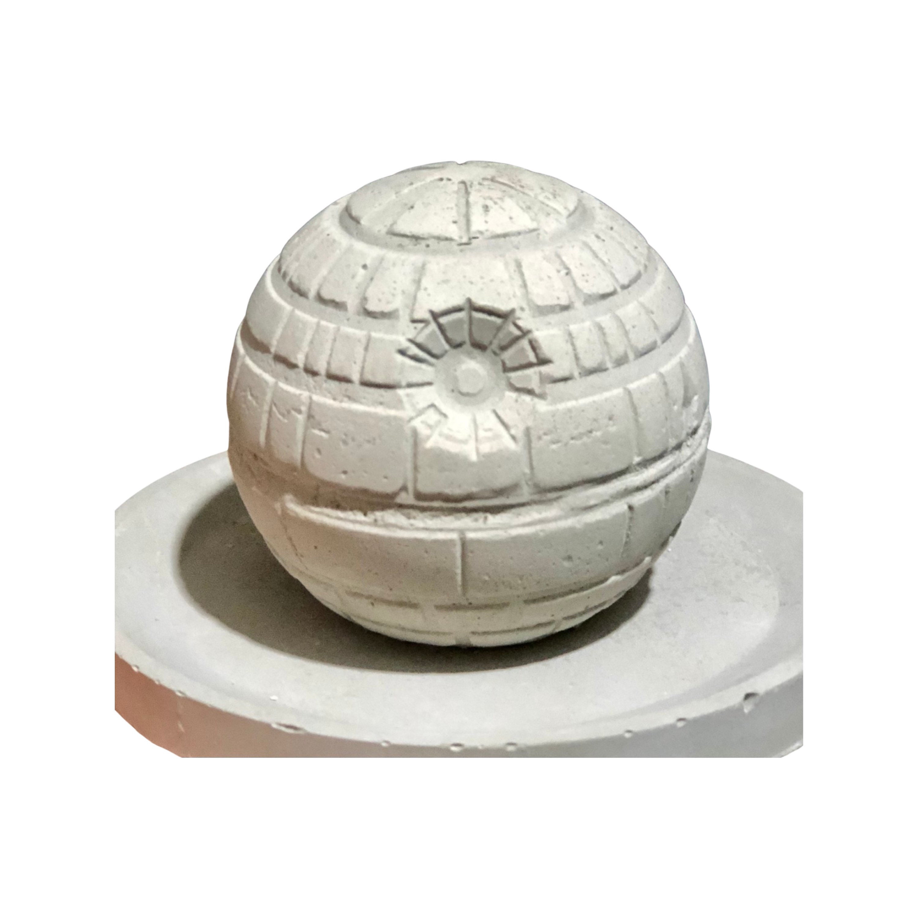 5/10pcs Creative Ice Cream Silicone Mold Wars Death Star Round