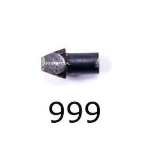 Puede incluir: Un peque&ntilde;o componente met&aacute;lico negro con un cuerpo cil&iacute;ndrico y una cabeza plateada en &aacute;ngulo. El n&uacute;mero "999" est&aacute; impreso en negro debajo del componente sobre un fondo blanco. El texto "GO EASY DEAL" est&aacute; impreso en la cabeza plateada.