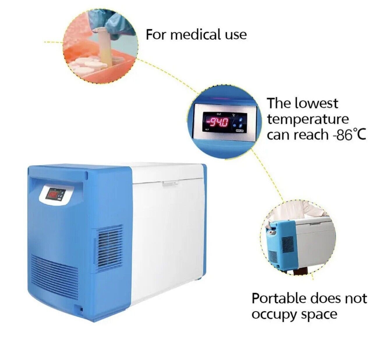 Congelatore a temperatura ultra bassa - DW-86L730BPT - Haier Biomedical