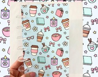 One Month Ahead Binder | Coffee & Comfort Design | Month Ahead Bills Savings Binder | PDF PNG and STUDIO3 Files | Digital Download