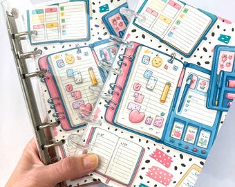 Perfect Planner Monthly Challenge Binder | Cash Budgeting | Money Binder | A6 Size | Disc or Ring Bound Binders