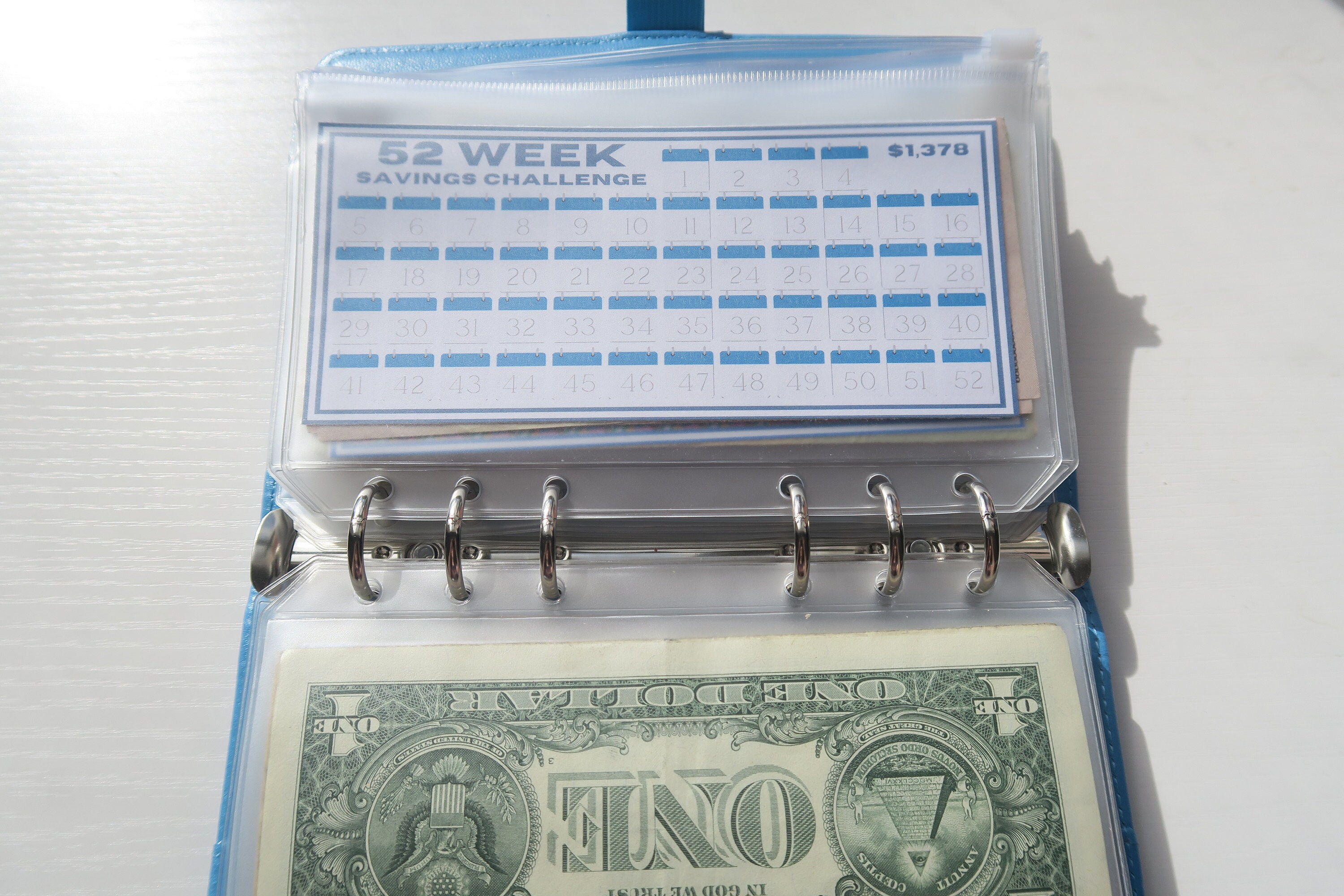 52 Week Savings Challenge for A6 Cash Envelopes | Printable | Fits in A6  Budget Binder | Budget Binder Insert | Cash Envelopes