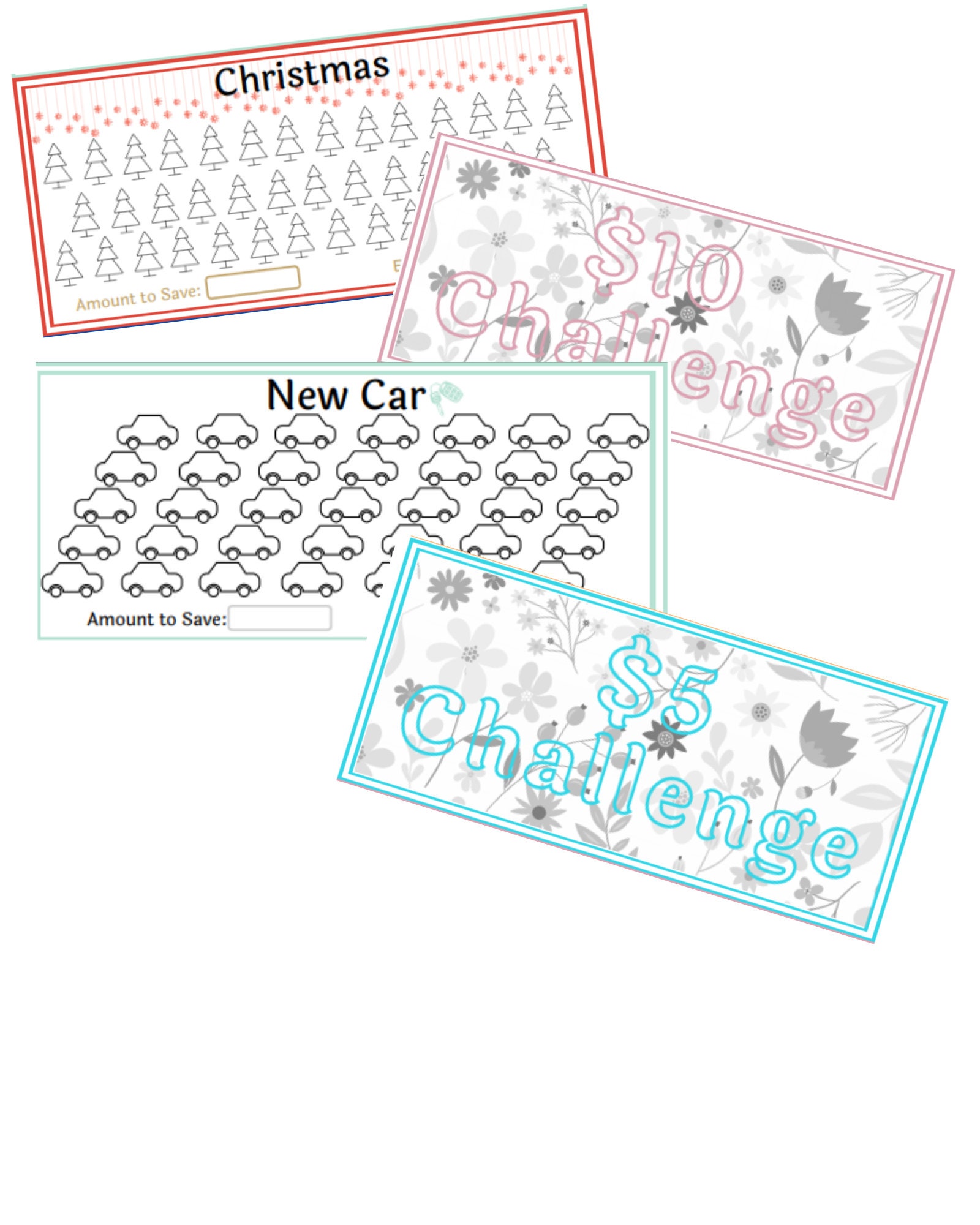 A6 Savings Challenge Free Printable - 2023 Calendar Printable