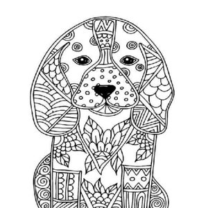 40 Animal Mandala Colouring Book Pages, Digital Download, Children&#39;s Colouring, DIY, Art and Crafts