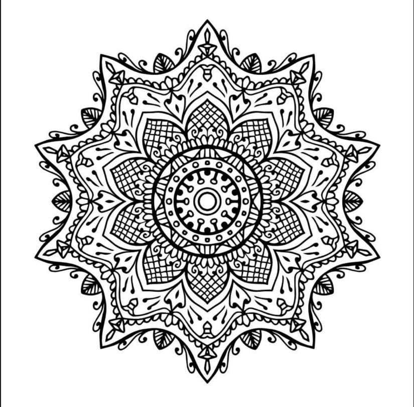 100 Mandalas Coloring Book For Adults: A Creative And Talented Love And Heart, Alien, Ancient Civilization, Animals, Decorative, Egyptian, Skull, Steampunk, Art Deco Mandala Coloring Books For Adults [Book]