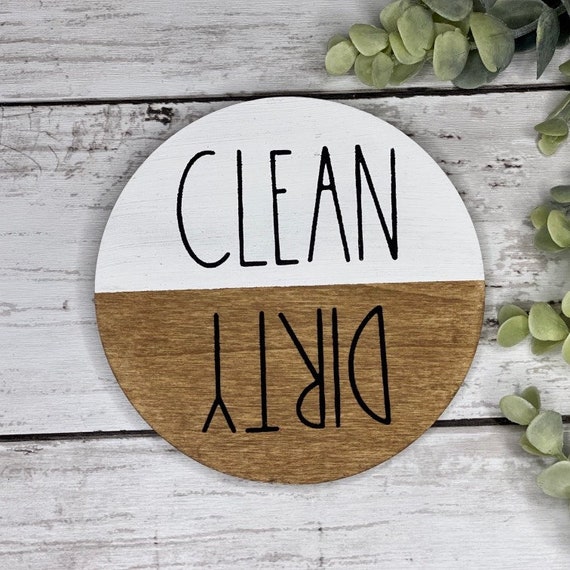 Dishwasher Magnet Clean Dirty Dishwasher Magnet, Housewarming Gift, Dishwasher  Clean Dirty, Clean Dirty Magnet, Clean Dirty Dishwasher 