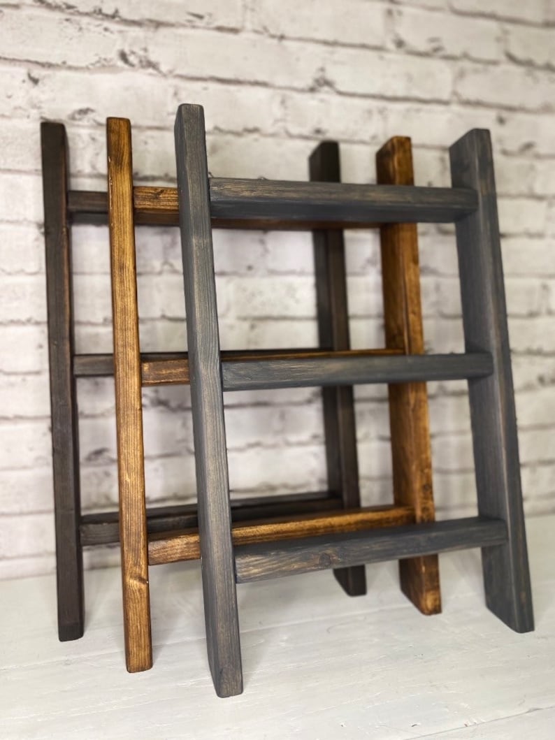 Tea Towel Ladder Kitchen Towel Holder Hand Towel Display Etsy