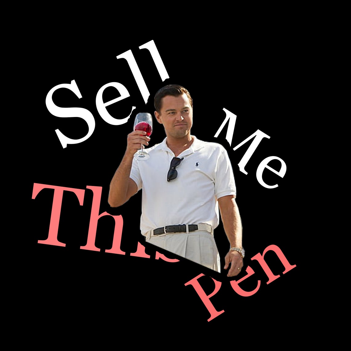 The Wolf of WallStreet Sell Me This Pen Vneck Etsy The Wolf of WallStreet Sell Me This Pen Vneck Etsy