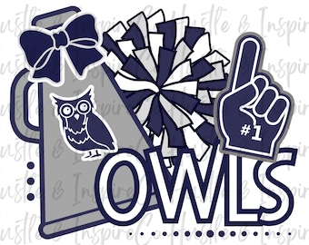 Owls Spirit Cheer Png