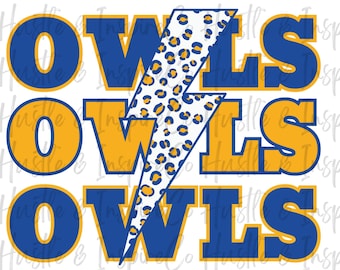 owls lightning png