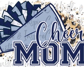 CheerMom Navy Png