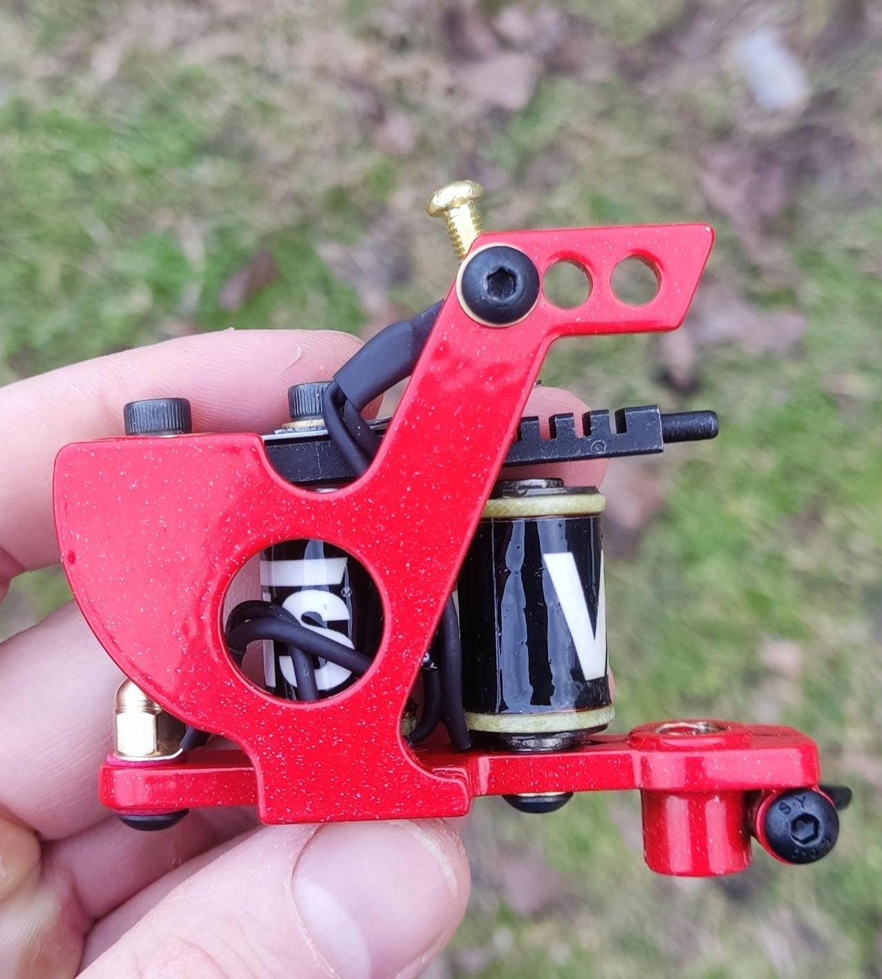 レッドタトゥーマシン ダブルコイル タトゥーマシン ダブルコイル