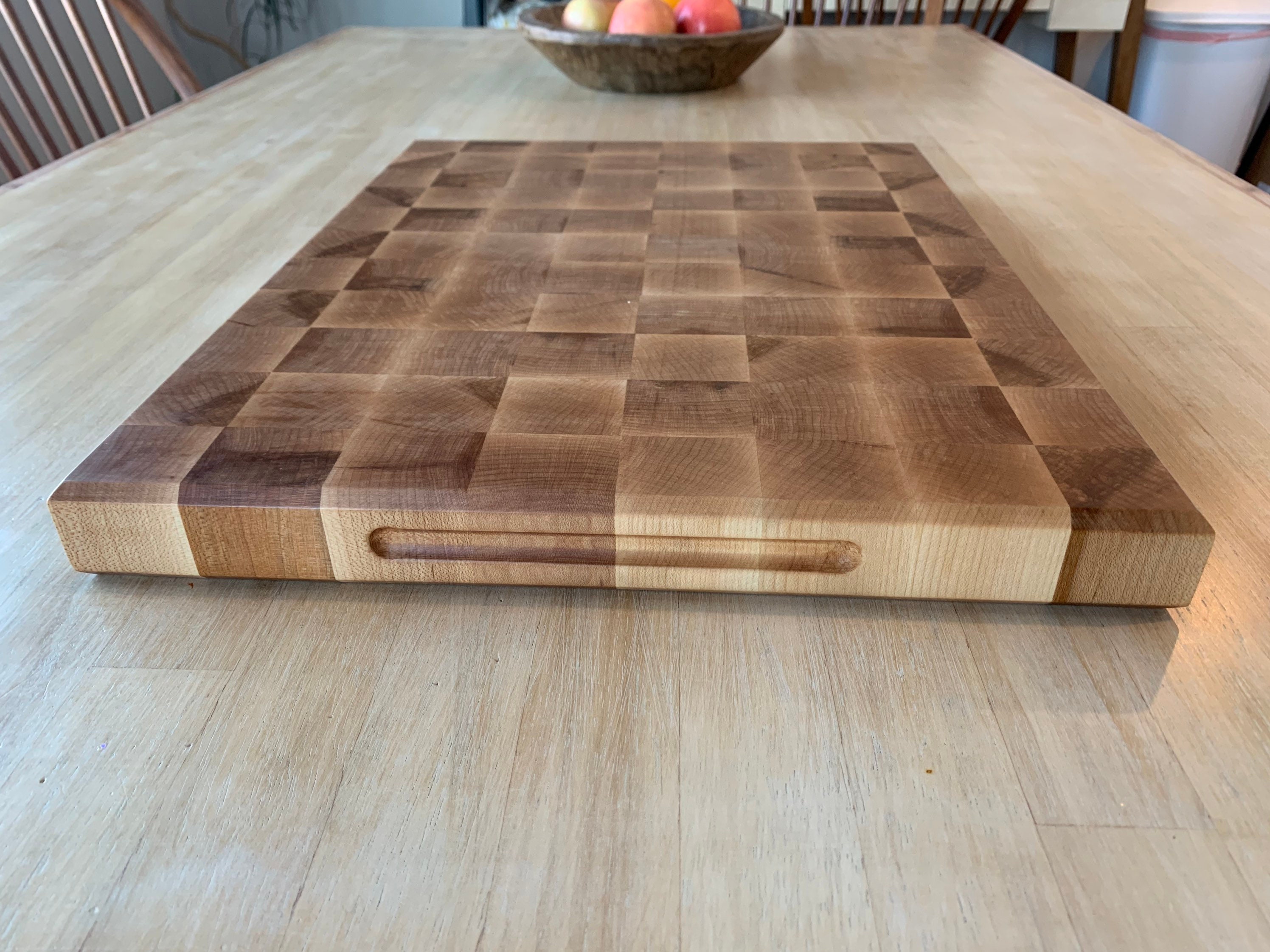 Maple End Grain Cutting Board Etsy Canada