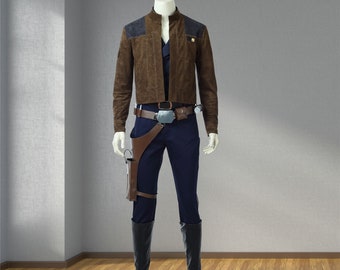Officiel Adulte Deluxe Han Solo costume homme Star Wars Fancy Dress Officiel Adulte Deluxe Han Solo costume homme Star Wars Fancy Dress