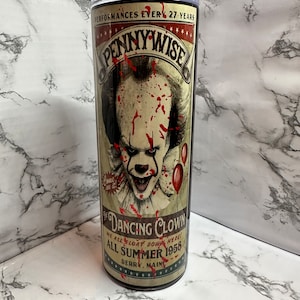 Scary Clown Tumbler
