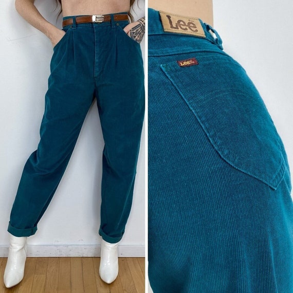 80s Vintage / Lee Corduroy Pants Waist 