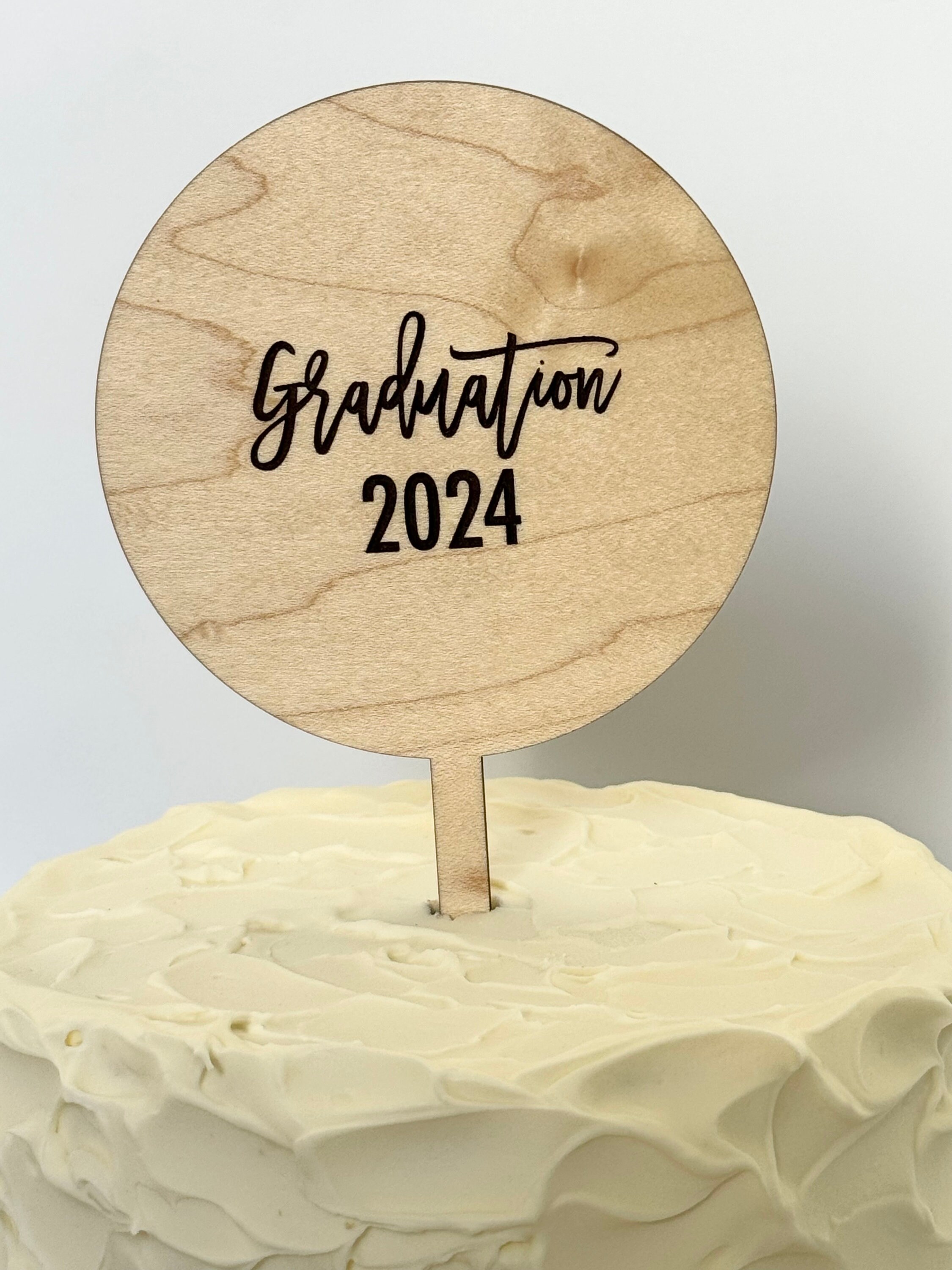 Personalized Conversation Cake Toppers: Laser Engraved Custom Message ...