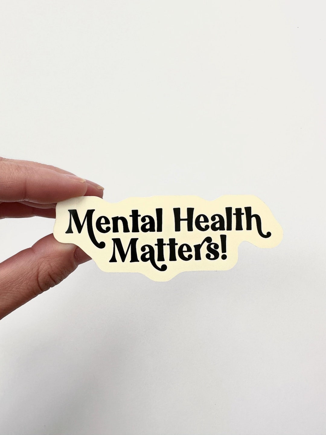 Mental Health Matters / Positive Water Resistant Sticker for Water ...