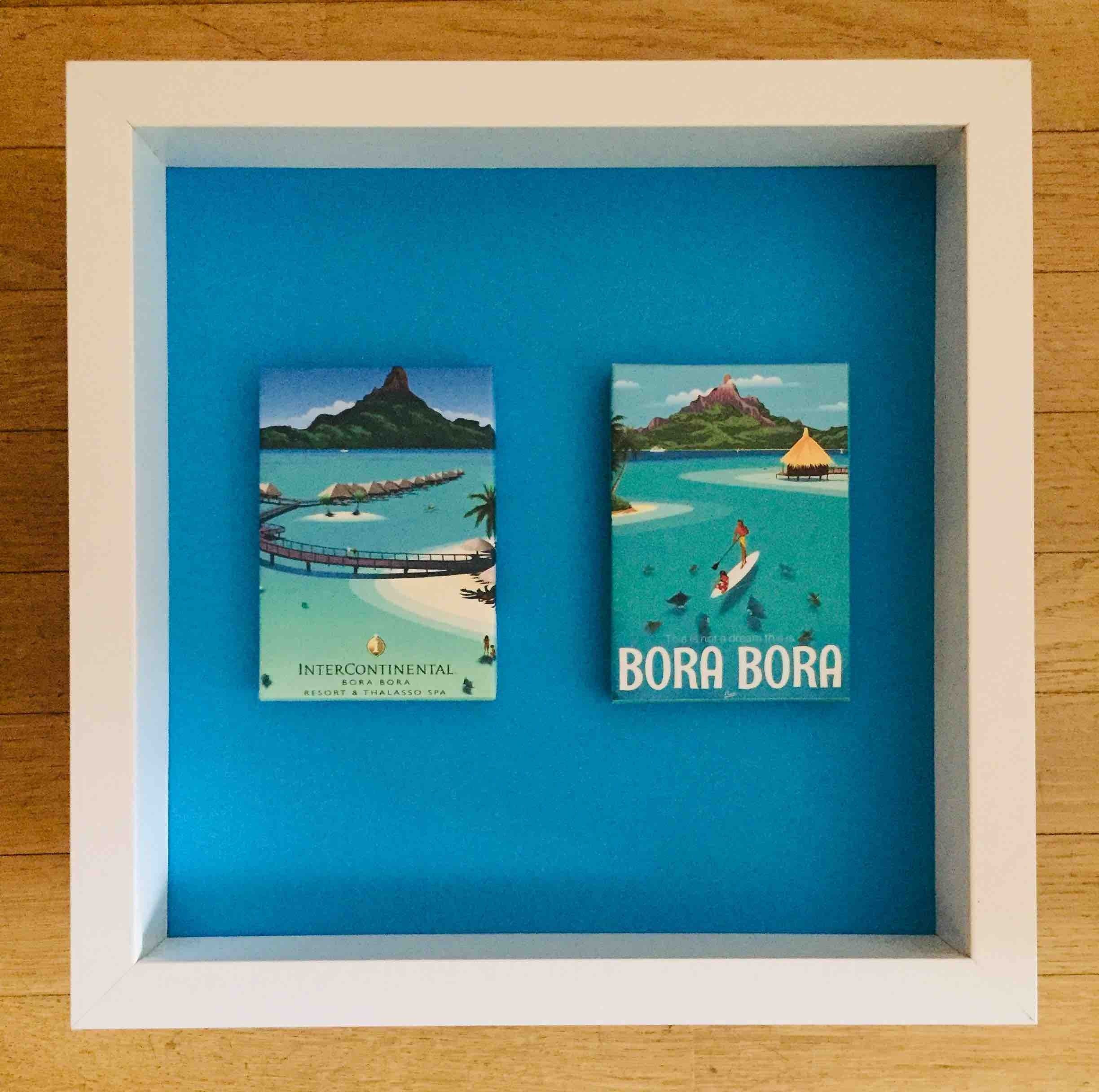 Bora Bora Paysage Iles Paradis Cadre Déco