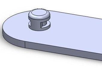 Soporte adhesivo para detector de radar Valentine One Gen 2 V1G2 - Solo archivo STL