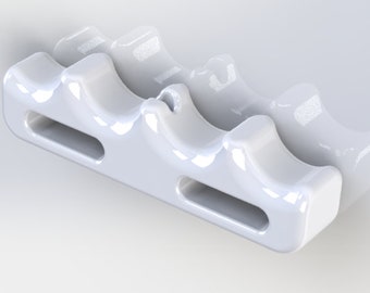 Mango de tracción del ático ergonómico solo archivo STL