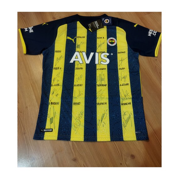 Fenerbahce 21/22 Jersey Fenerbahçe İmzalı Forma Fenerbahce - Etsy