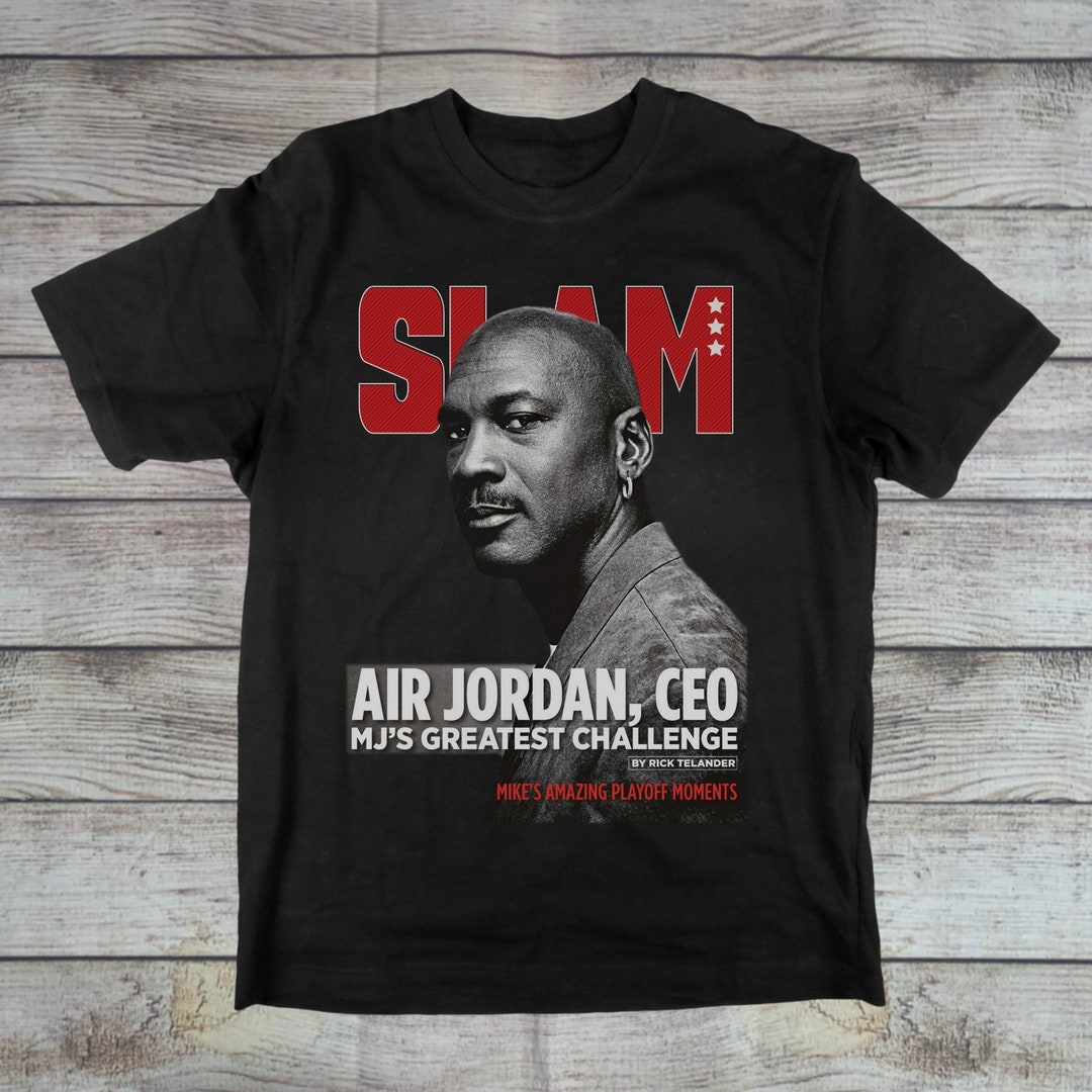 Air Jordan Basketball Shirt Chicago Bulls Michael Jordan Shirt Etsy