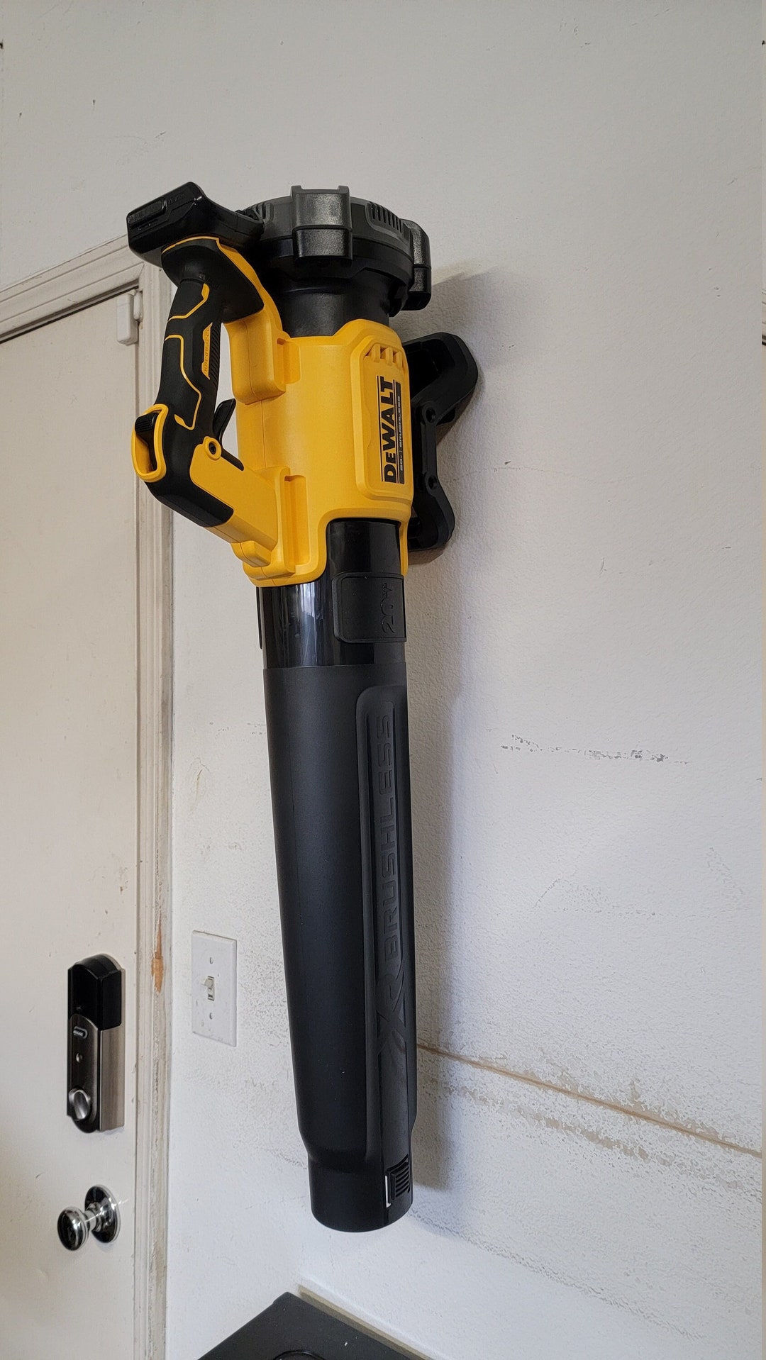 Dewalt 20V MAX XR Leaf Blower Wall Mount Hanger DCBL722 DCBL722P1 DCBL722B Etsy