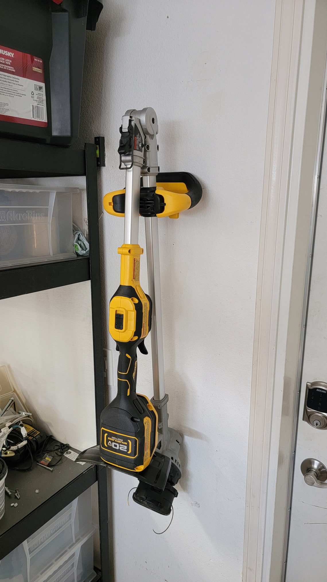 DEWALT 20V String Trimmer Wall Mount Hanger DCST920 DCST922 Etsy Canada